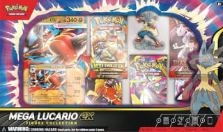 Pokémon TCG Mega Lucario ex Figure Collection por $745 | Amazon