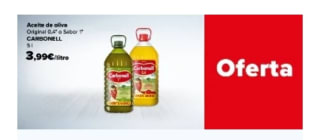 Las mejores Ofertas en Aceites en Carrefour.