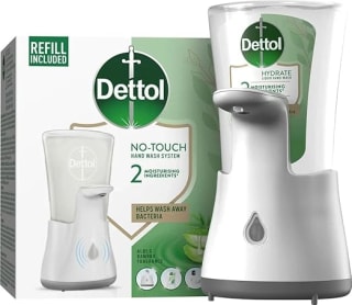 Dettol No Touch Automatische Zeepdispenser met Navulling Aloë Vera voor €6,14 bij Ama