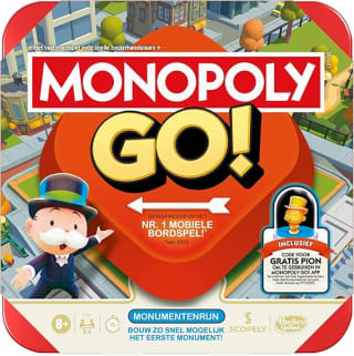Monopoly GO! - Bordspel voor €9,99 bij Amazon