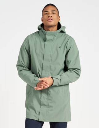 Chaqueta impermeable Hombre parka cortavientos Sailing 500 caqui por 44.99€