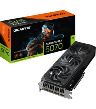 Tarjeta Gráfica Gigabyte GeForce RTX 5070 WINDFORCE OC SFF 12GB GDDR7 por 544,99€