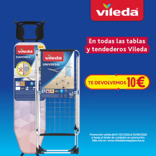 VILEDA 10€ Reembolso por Bizum en Tablas y Tendederos