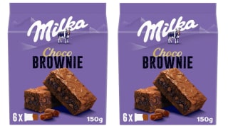 2 x Milka Choco Brownie Bizcocho de Chocolate con Leche de los Alpes 150g por 3.93€