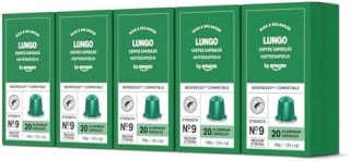 100 cápsulas by Amazon de café Lungo por 11.67€