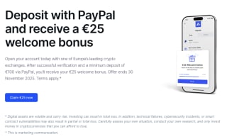 25 euro verdienen door aan te melden bij Bitvavo