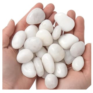 Galets de rivière naturels polis de 2,3 kg