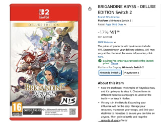 Brigandine Abyss voor €41,66 bij Amazon