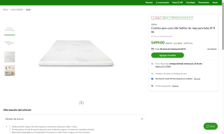 Colchón para cuna de viaje Litle Selther por $499 | Oferta Bodega Aurrera