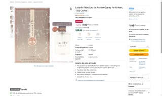Perfume Lattafa Atlas 55ml por $499 | Oferta Amazon