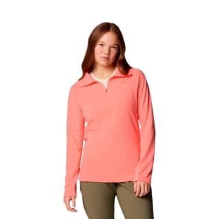 Polar Mujer Columbia Glacial IV 1/2 Zip Rosado por solo $19.990 en Dimarsa.Cl