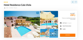 6 dagen naar Sardinië incl. vlucht vanaf €236 p.p.