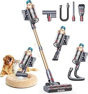 Aspiradora sin Cable 50KPa/600W/65Min + accesorios por 147.99€