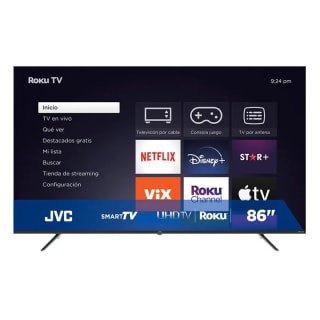 Smart TV JVC 86" LED 4K UHD Roku SI86URF por $11,990 | Soriana