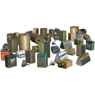 MiniArt MIN49006 Kit Bidón Aceite/Combustible 1:48 Plástico, Modelismo por 6.99€