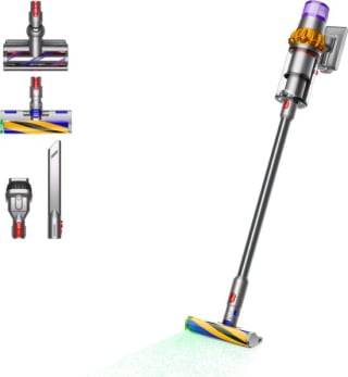 Dyson V15 Detect Absolute - Steelstofzuiger - Nikkel/Geel voor €449 bij Bol