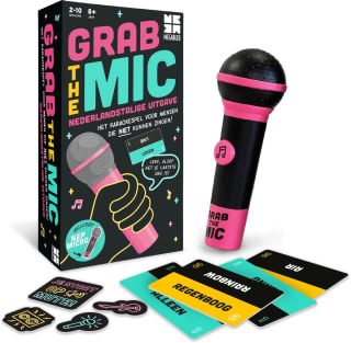 Megableu Grab The Mic - Karaoke Partyspel voor €15,99 bijdgmoutlet