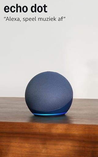 Amazon Echo Dot 5 Blauw voor €29,99 bij Amazon