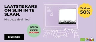 50% korting op 2e doos wijn bij Neleman