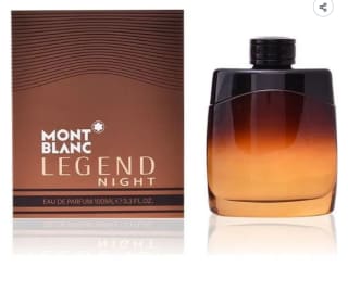 Eau de parfum Montblanc Legend Night - 100 ml à 119,95€