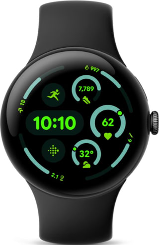 Google Pixel Watch 3 Zwart 45mm voor €222 bij Bol