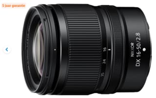 Nikon NIKKOR Z DX 16-50mm f/2.8 VR voor €699 bij proshop