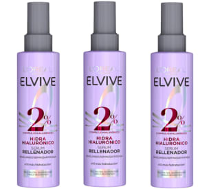 3 Botes de L'Oreal Paris Elvive Serum, Morado, 150 ml por 10.73€