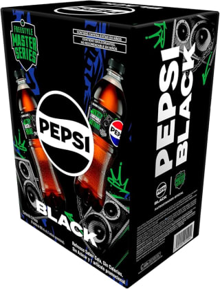 Pepsi Black FMS Edición Especial Pack 4 Botellas + Cilindro por $72 | Amazon