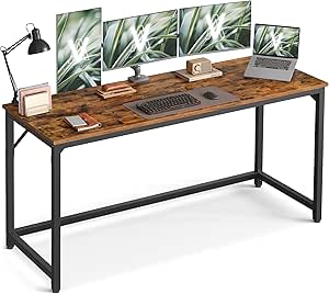 VASAGLE Escritorio Oficina 60 x 160 x 76 cm por 54.39€