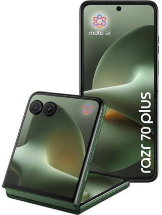 Motorola Razr 70 Plus 5G - 512GB - Donkergroen voor €929 bij Belsimpel