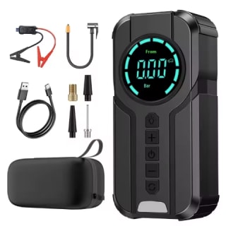 Inflador de Neumáticos Portátil para Automóvil, 1500A por 18.52€