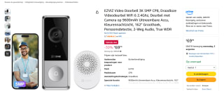 EZVIZ videodeurbel voor €69,99