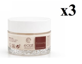 3 x Eclat Crema Reafirmante de Ginseng 50 ml Hidratante Facial Antiedad por 11.97€