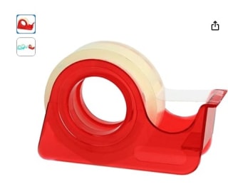 Fixo 75011100. Cinta Adhesiva Fixo Caramel + Mini Portarrollos 10mx12mm por 0.57€