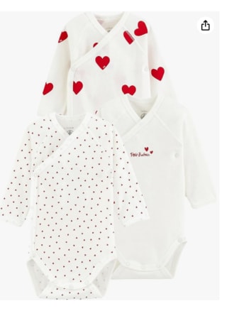 Lot de 3 Petit Bateau Body à 13,20€