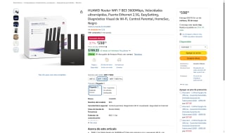 Router WiFi 7 HUAWEI BE3 por $598 | Oferta Amazon