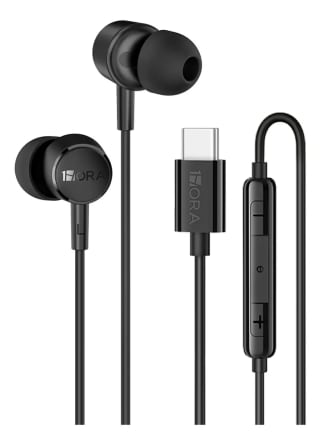 Audífonos in-ear con micrófono y USB-C por $100 en Mercado Libre