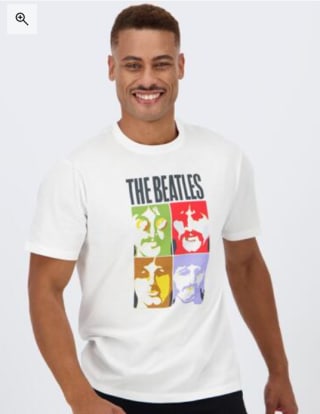 Camiseta The Beatles 100% algodon por 4.99€