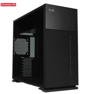 Boîtier tour moyenne InWin 127 en verre trempé noir à 24,90€