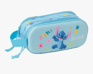 Safta Stitch Portatodo Doble 3D por 3.45€.