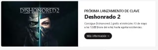 Dishonored 2 Gratis | Lenovo | Próximamente