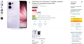 OPPO Reno13 5G 256GB por $6,999 | Oferta Amazon