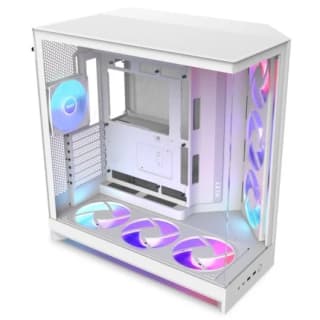 Torre PC Torre NZXT H9 Flow RGB+ Blanco ATX/EATX Vidrio Templado RGB por 179.95€