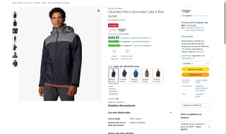 Chamarra Impermeable Columbia Glennaker II por $700 | Oferta Amazon