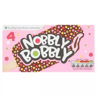 Nobbly Bobbly Ice Lollies 4 Pack for £1
