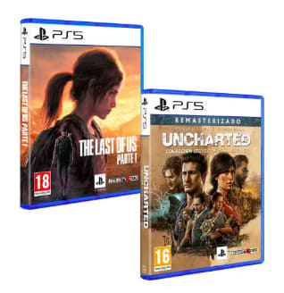 Pack The Last of Us Part I y Uncharted Colección Legado de los Ladrones PS5 a 57,47€