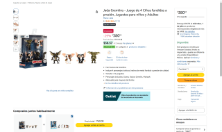Figuras Gremlins Jada (Set 4) por $380 | Amazon
