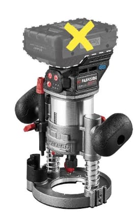 PARKSIDE ® Accu-freesmachine 20 V zonder accu en lader voor €49,99 in de Lidl webshop