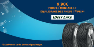 Montage & équilibrage GOODYEAR gratis !
