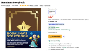 Super Mario Galaxy - Rosalina's Storybook Artbook voor €12,97 bij Bol